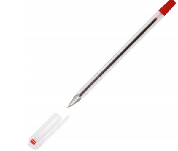 Długopis biurowy 0,7mm MemoBe czerwony MD103-05 Amex